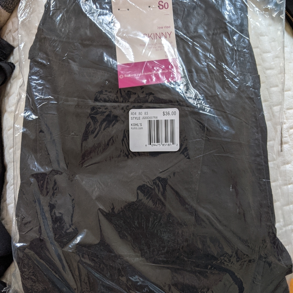 Skinny jeans black SO